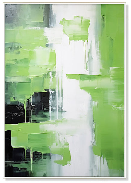 Lukisan Minyak Artistik - Alunan Kehidupan