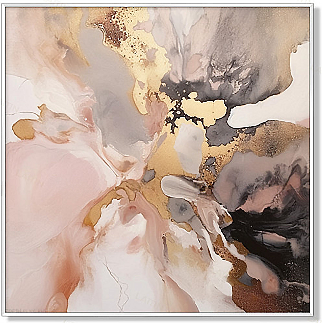 Lukisan Seni Bendalir Abstrak - Asal Usul Kewujudan Seriés A