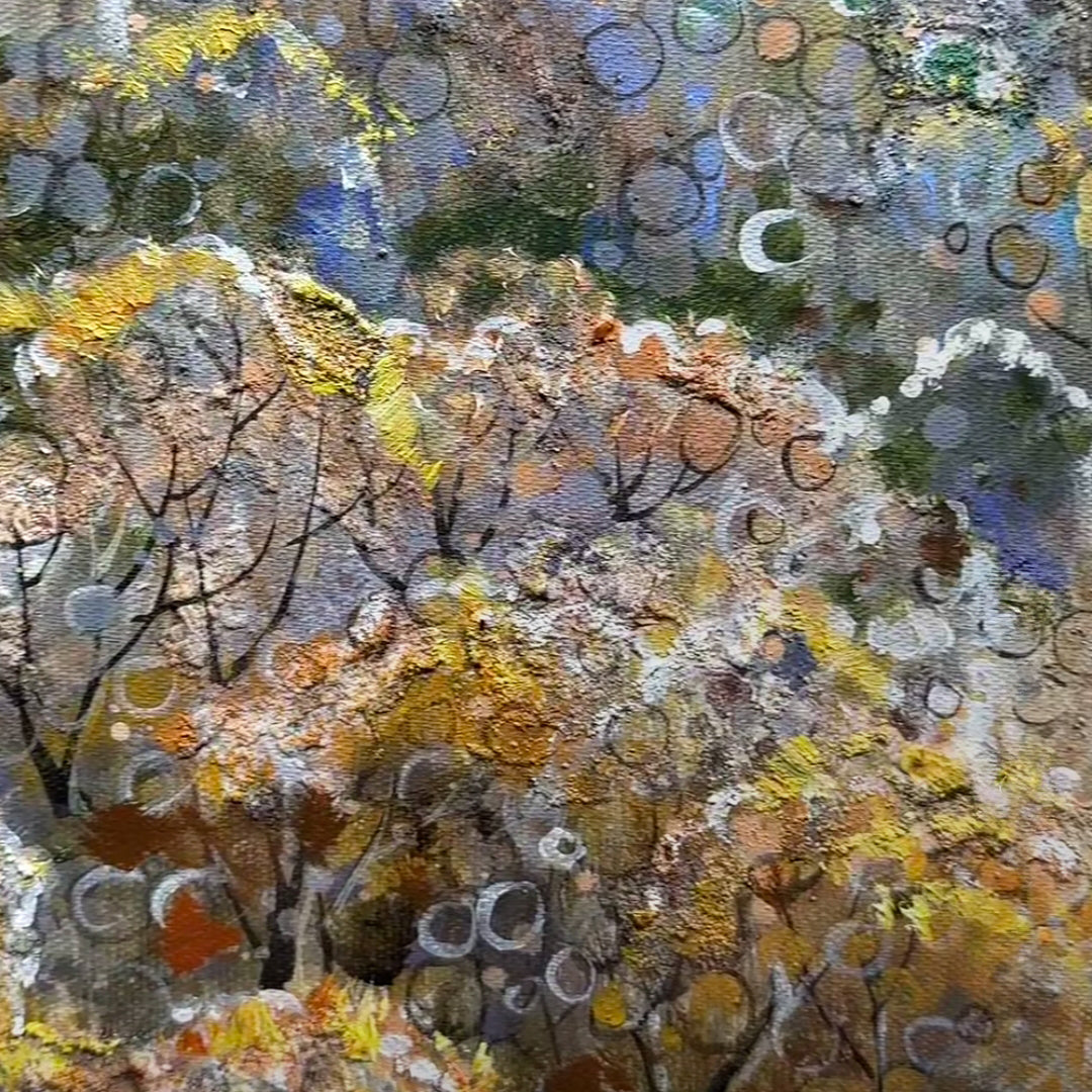 现代油画 –"晨雾之纱"