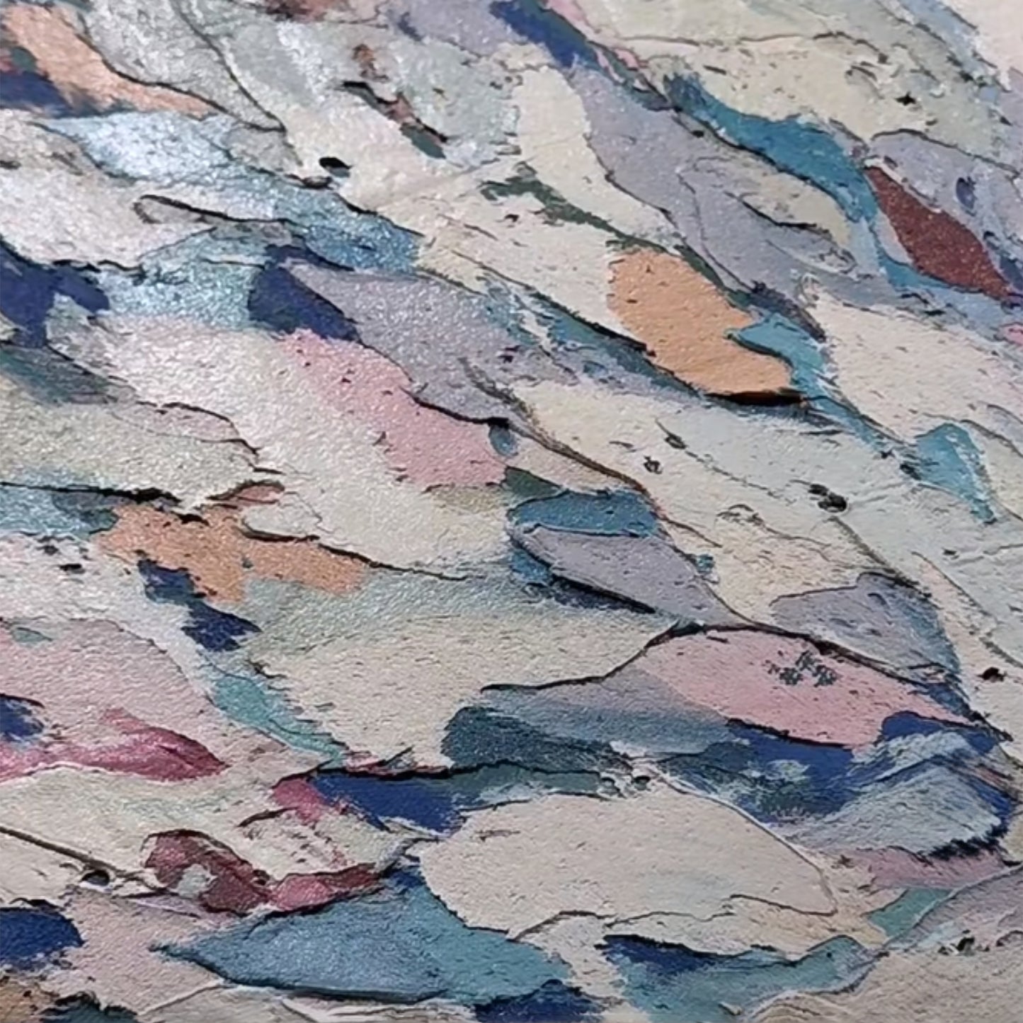 Lukisan Minyak Abstrak - Pusat Minda