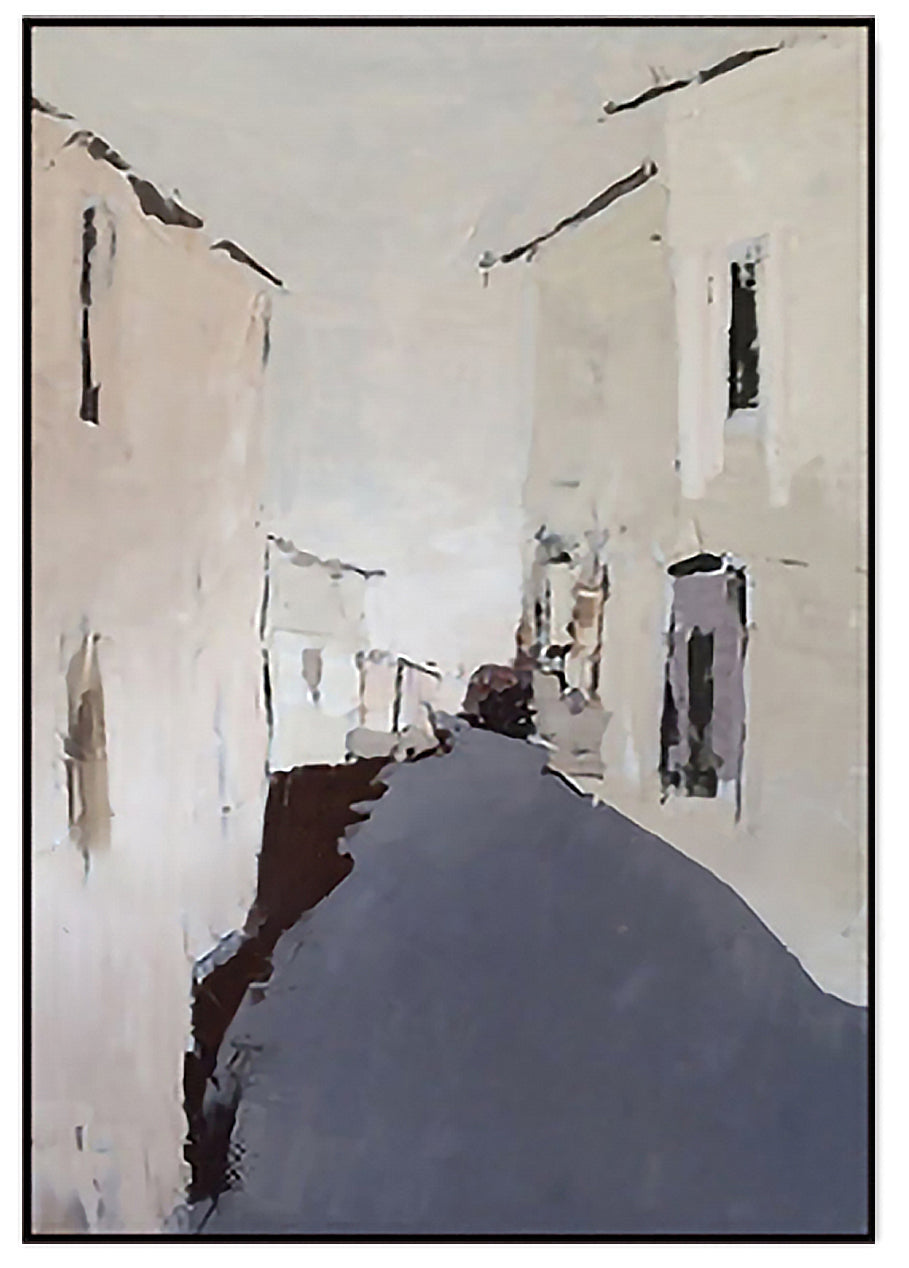 Lukisan Minyak Artistik - Lorong Damai