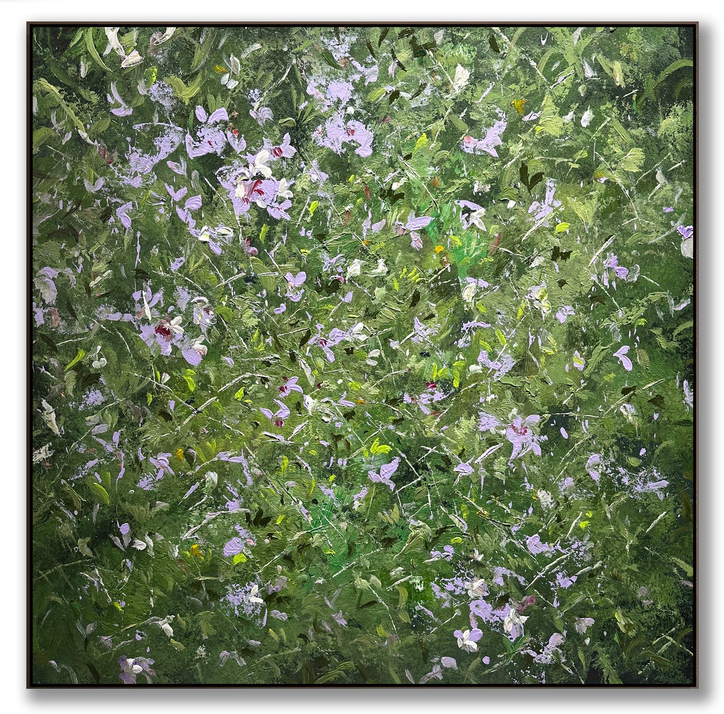 Absract Oil Painting - Dance of the Wildflowers