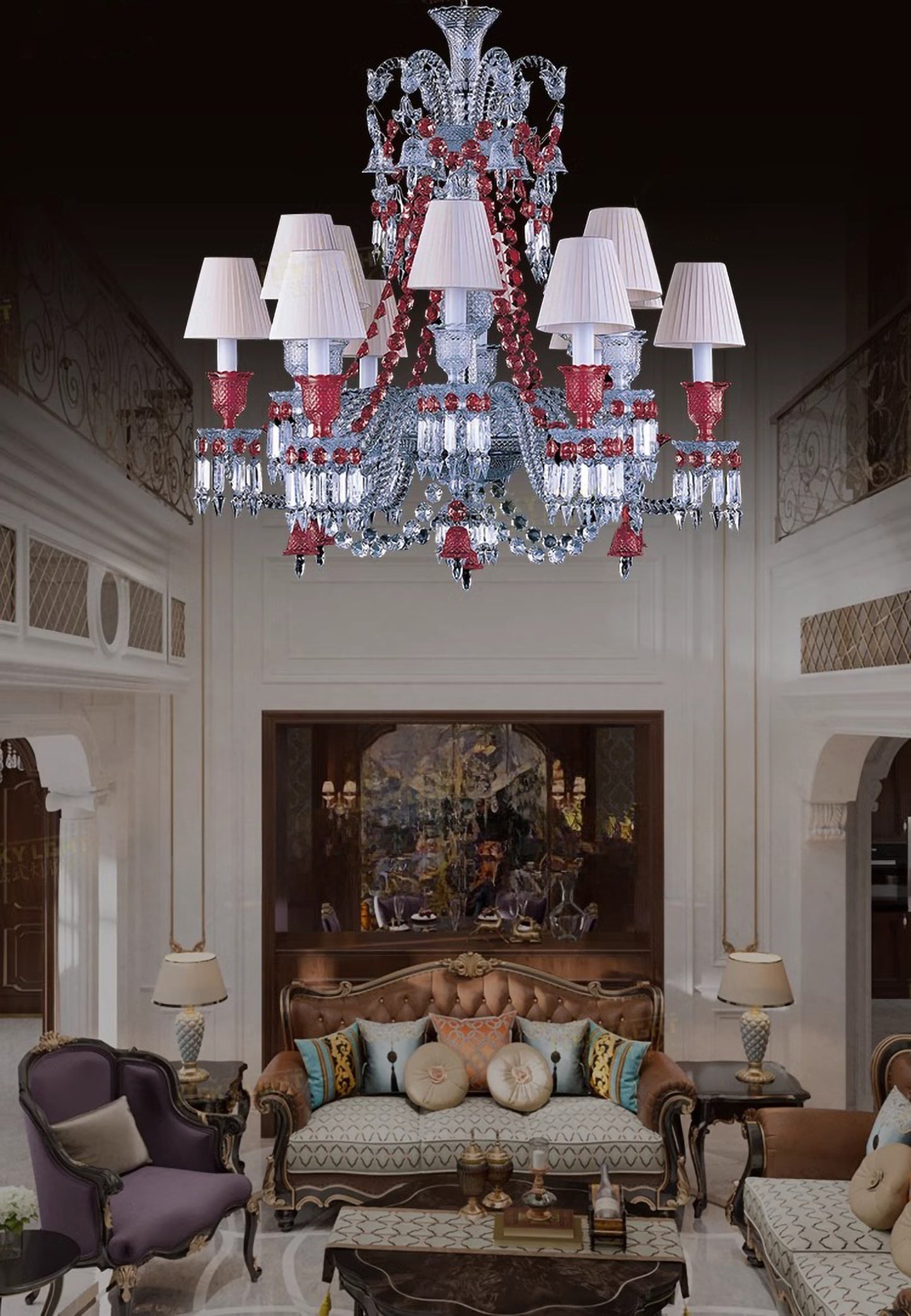 Dame Rose Chandelier Collections - The Lady In Red (Special Edition)