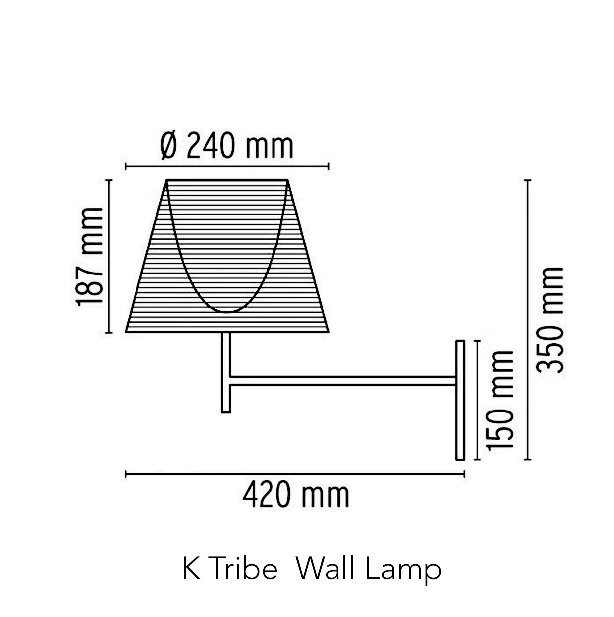 K Tribe Wall Lamps