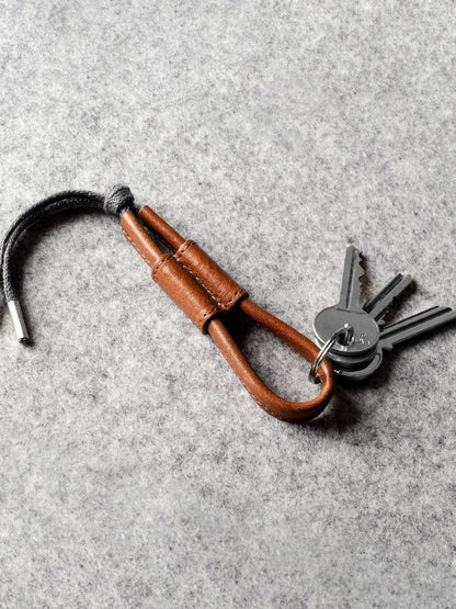 Gikani Exquisite Men's Simple Leather Keyring Keychain Accessories United Kingdom fashion brand Hard Graft