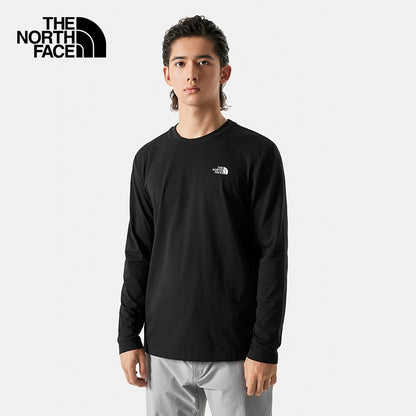 North Face Long Sleeve T-Shirt Men's Spring and Autumn TheNorthFace Outdoor Cotton Comfort Crew Neck Leggings Thin Sweatshirt 7QVD