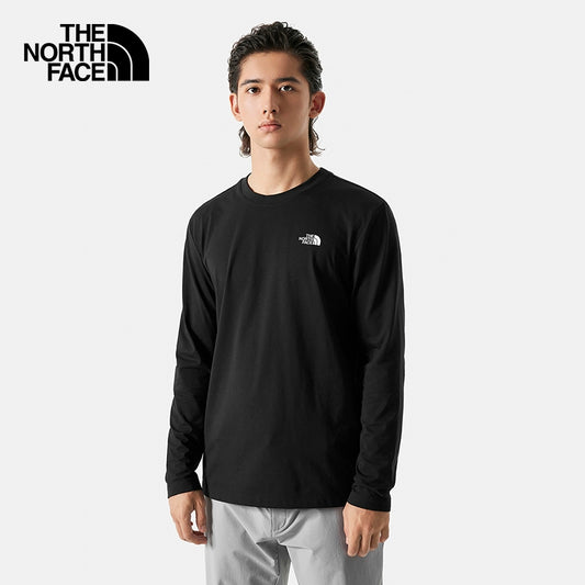 North Face Long Sleeve T-Shirt Men's Spring and Autumn TheNorthFace Outdoor Cotton Comfort Crew Neck Leggings Thin Sweatshirt 7QVD