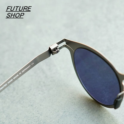 German LUMA-mykita screwless design premium futuristic ultra-light pure titanium men's and women's myopia sunglasses frame sunglasses