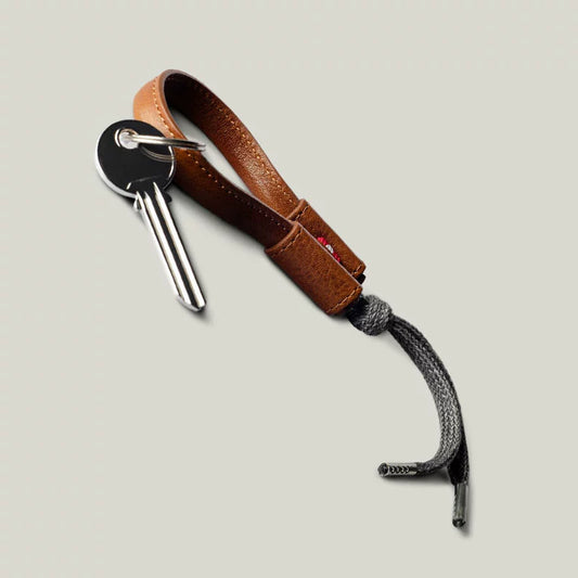 Gikani Exquisite Men's Simple Leather Keyring Keychain Accessories United Kingdom fashion brand Hard Graft