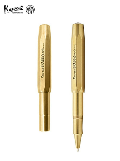 Germany Kavik KAWECO imported Brass series ball pen Sport model metal mini small portable pocket pen office signature ballpoint pen