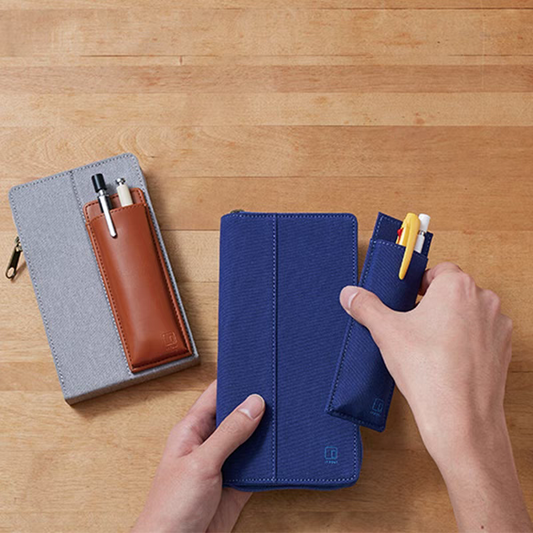 JINNOMIYA ITTSUI CREATIVE STORAGE BUSINESS 2-IN-1 PEN BAG WITH BUILT-IN MAGNET FOR EASY DISASSEMBLY AND EASY TO HOLD