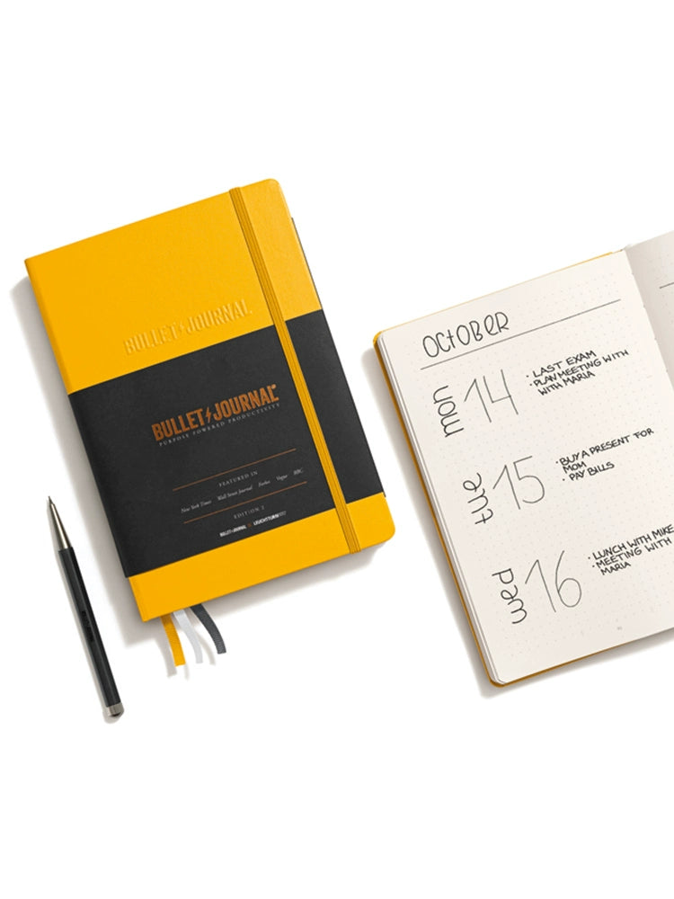 LEUCHTTURM1917 Germany Lighthouse Bullet Journal Bullet Note 2.0 Second Generation Thickened Edition Hand Ledger A5 Medium Open Hardcover