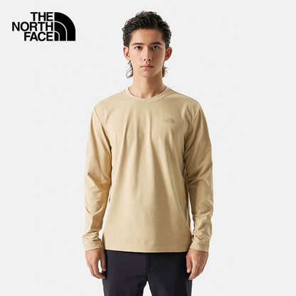 North Face Long Sleeve T-Shirt Men's Spring and Autumn TheNorthFace Outdoor Cotton Comfort Crew Neck Leggings Thin Sweatshirt 7QVD