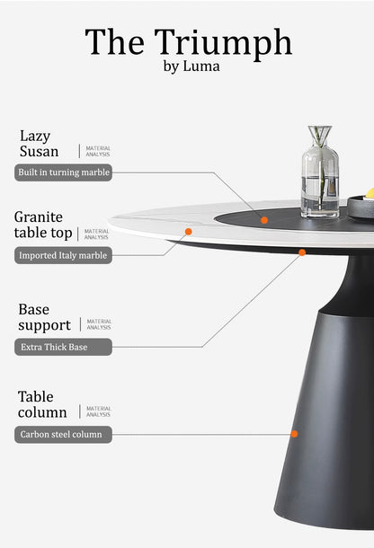 The Triumph Dining Table  by LUMA