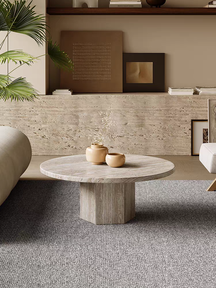 The Travertine Coffee Table by LUMA